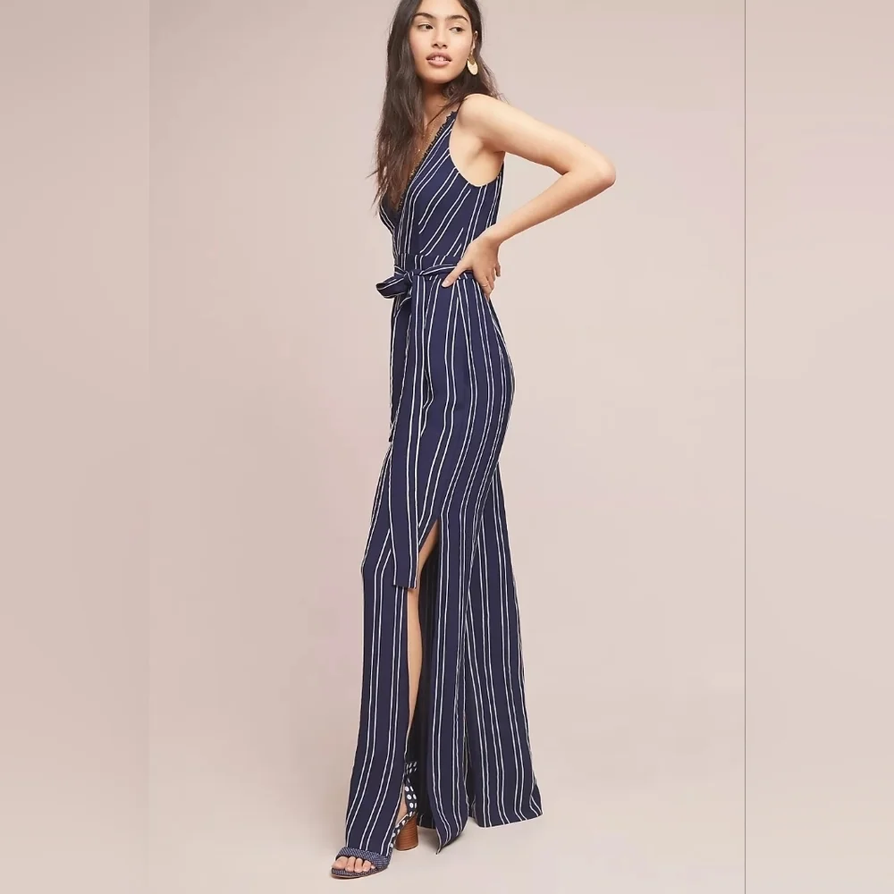 ML Monique Lhuillier Corentin Jumpsuit, Size 14, NWT - Picture 3 of 14